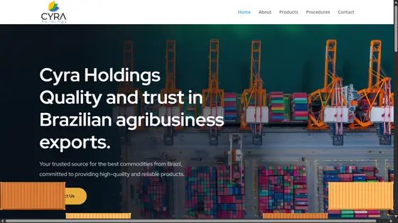 Preview do projeto cyra
